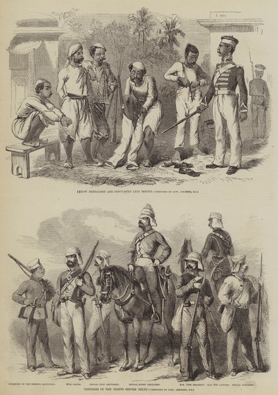 Bunt w Indiach autorstwa after George Francklin Atkinson