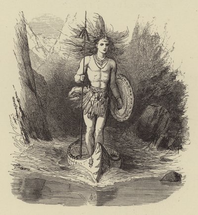 Longfellows Hiawatha autorstwa after George Housman Thomas