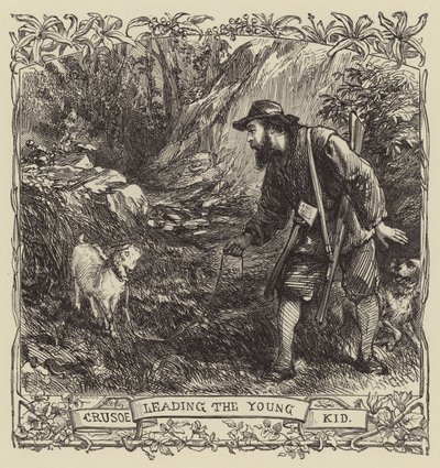 Robinson Crusoe autorstwa after George Housman Thomas