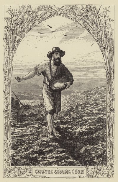 Robinson Crusoe autorstwa after George Housman Thomas
