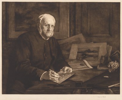 Sir Francis Seymour Haden autorstwa after George Percy Jacomb Hood