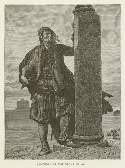 Lantenac przy Kamiennym Filarze autorstwa after Gustave Brion