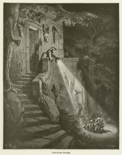 Hop-o-My-Kciuk autorstwa Gustave after Dore
