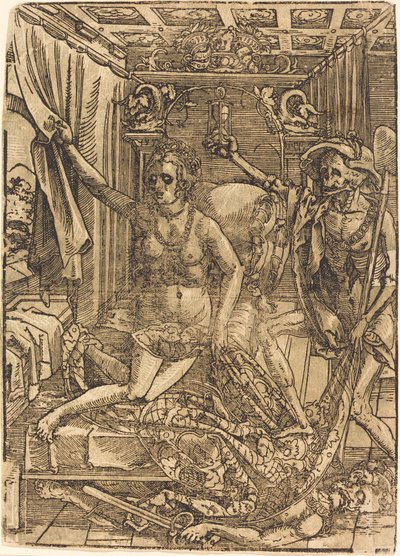 Śmierć i kurtyzana autorstwa after Hans Sebald Beham