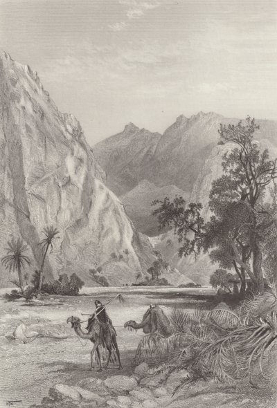 El Hesweh, Refidim autorstwa after Harry Fenn