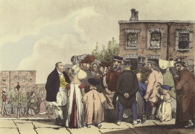 Mieszkańcy Londynu autorstwa after Henri Bonaventure Monnier