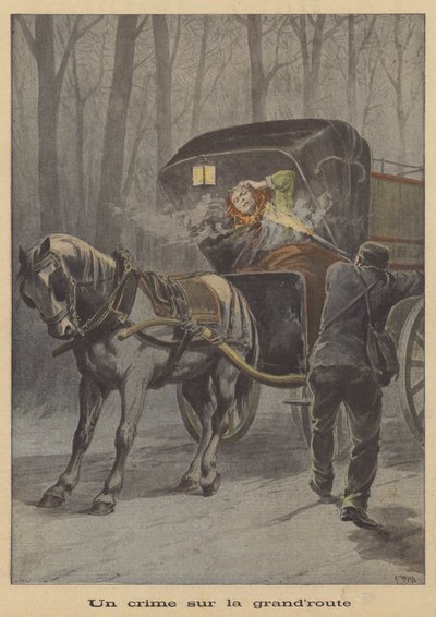 Zbrodnia na autostradzie autorstwa after Henri Meyer