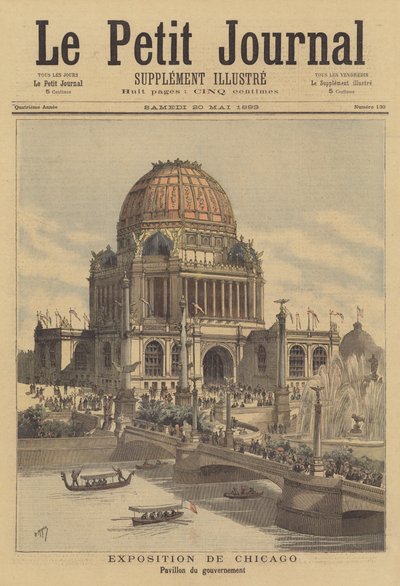 Targi Światowe w Chicago z 1893 r. autorstwa after Henri Meyer