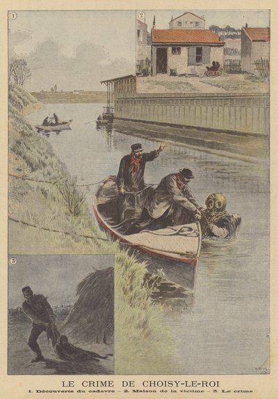 Morderstwo w Choisy-le-Roi autorstwa after Henri Meyer