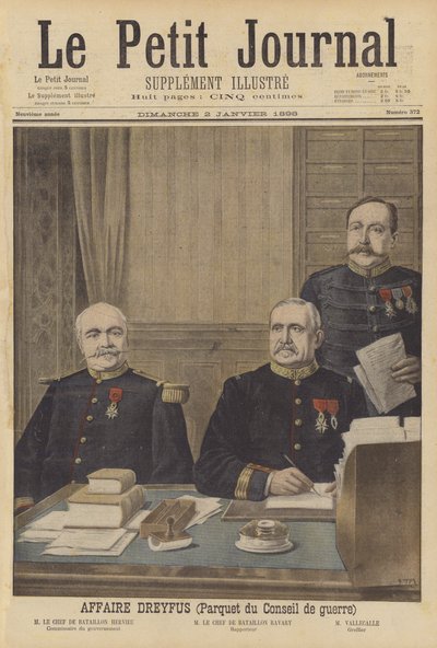 Sprawa Dreyfusa autorstwa after Henri Meyer