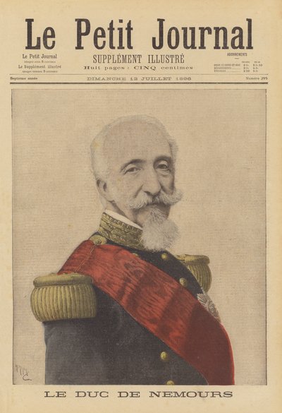 Książę Nemours autorstwa after Henri Meyer