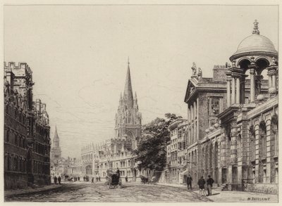 Główna ulica autorstwa after Henri Toussaint