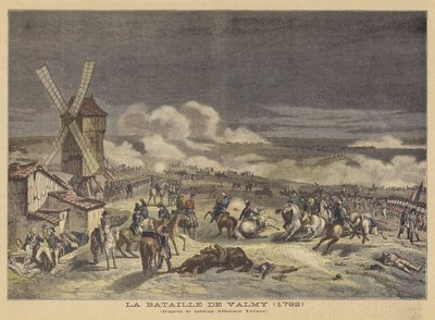 Bitwa pod Valmy (1792) autorstwa after Horace Vernet