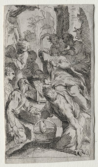 Narodzenie Chrystusa autorstwa after Jacopo Palma il Giovane