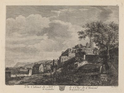 Widok na wzgórze? autorstwa after Jan van der Heyden Jeanne Deny