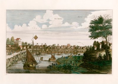Kuching autorstwa after Johannes Nieuhof