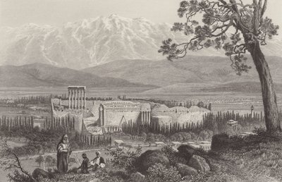 Liban i Baalbec autorstwa after John Douglas Woodward