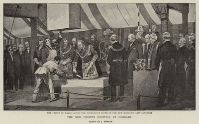 Szpital Nowego Chrystusa w Horsham autorstwa after John Duncan