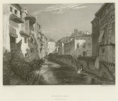 Grenada, z Wieżą autorstwa after John Frederick Lewis