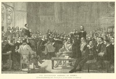 Westminsterskie Zgromadzenie Bogów autorstwa after John Rogers Herbert