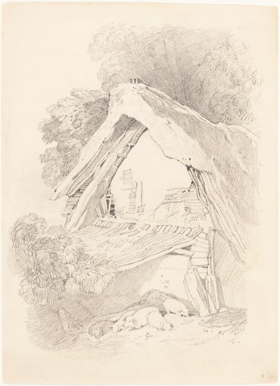 Domek u Diss autorstwa after John Sell Cotman British 19th Century