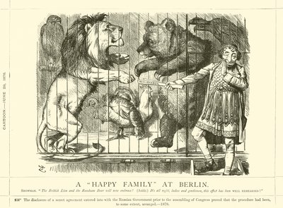 Szczęśliwa rodzina w Berlinie autorstwa after John Tenniel