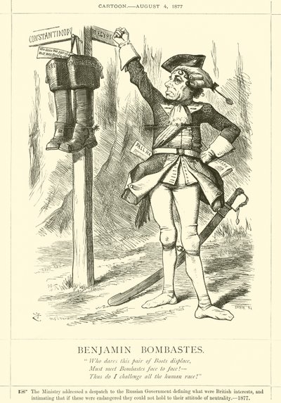 Benjamin Bombastes autorstwa after John Tenniel