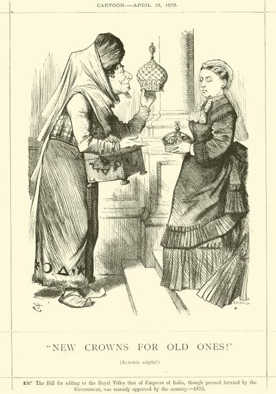 Nowe Korony dla Starszych! autorstwa after John Tenniel