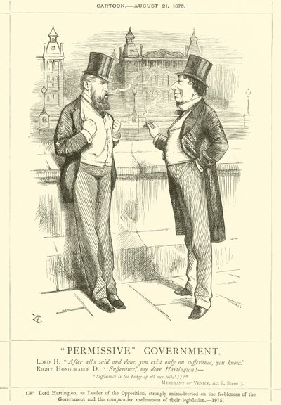 pobłażliwy rząd autorstwa after John Tenniel
