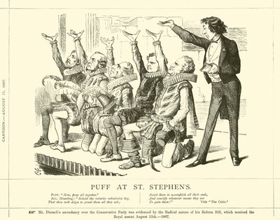 Ptyś w St Stephens autorstwa after John Tenniel