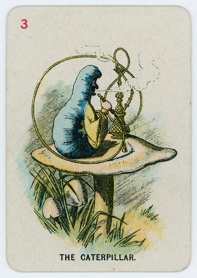 Gąsienica autorstwa after John Tenniel