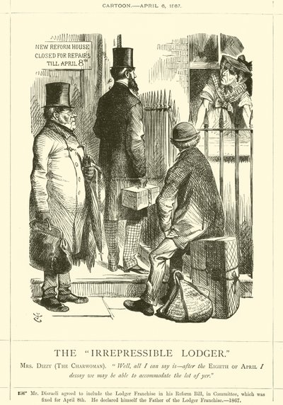 Niepowstrzymany Lokator autorstwa after John Tenniel