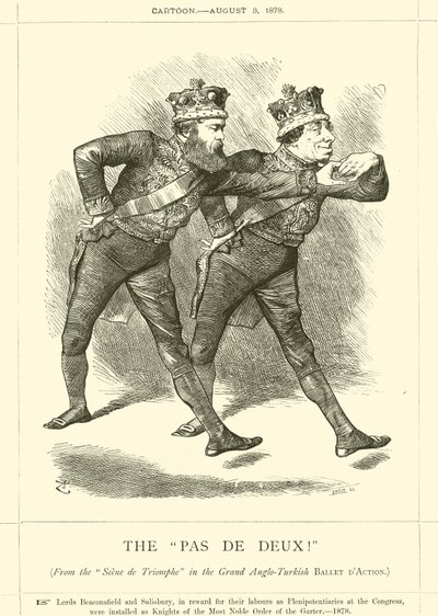 Pas De Deux! autorstwa after John Tenniel