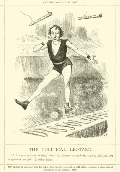 Trykot polityczny autorstwa after John Tenniel