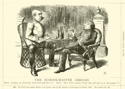 Nauczyciel za granicą autorstwa after John Tenniel