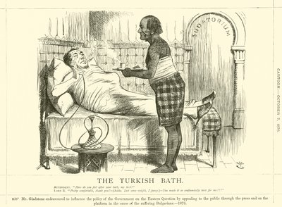 Łaźnia turecka autorstwa after John Tenniel