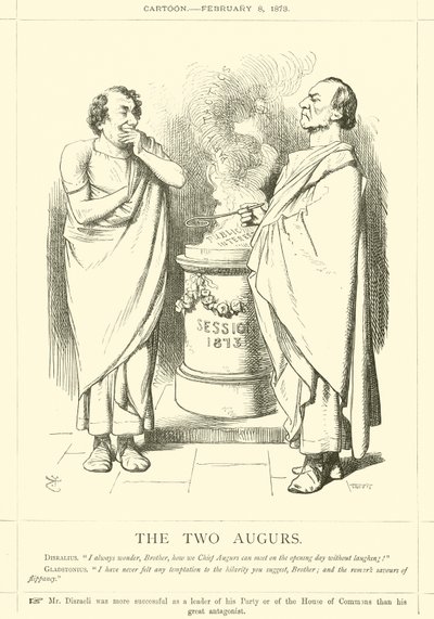 Dwóch Augurów autorstwa after John Tenniel