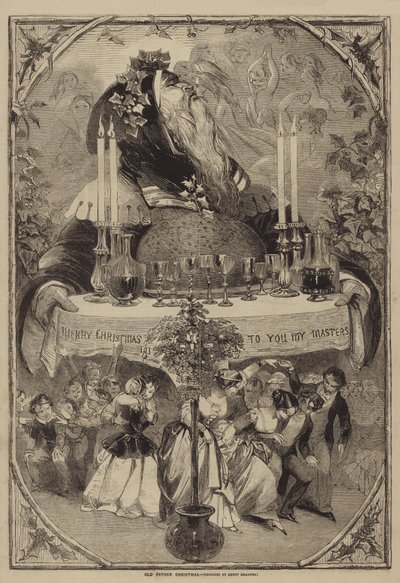 Stary Mikołaj autorstwa after Joseph Kenny Meadows