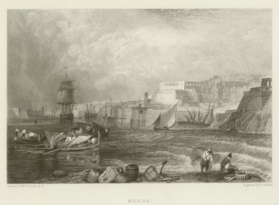 Malta autorstwa after Joseph Mallord William Turner