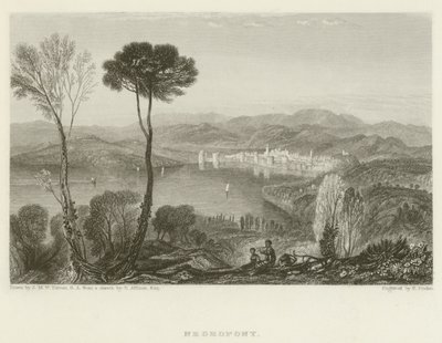 Negropont autorstwa after Joseph Mallord William Turner