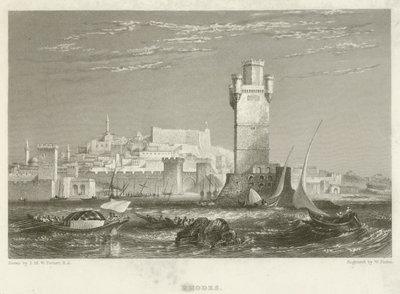 Rodos autorstwa after Joseph Mallord William Turner