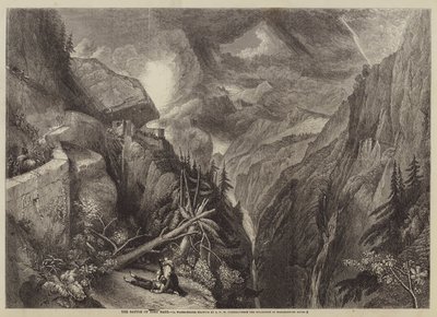 Bitwa o Fort Bard autorstwa after Joseph Mallord William Turner