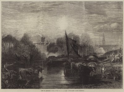 Widok na Abingdon autorstwa after Joseph Mallord William Turner