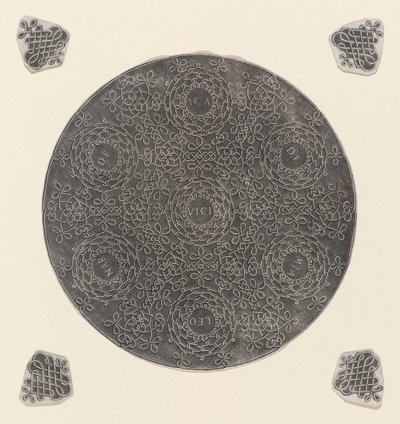 Czwarty węzeł autorstwa after Leonardo da Vinci