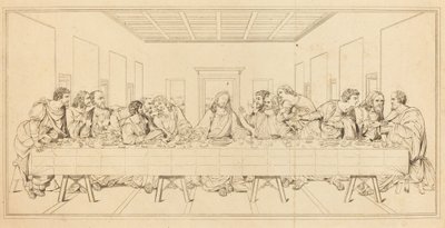 Ostatnia Wieczerza autorstwa after Leonardo da Vinci