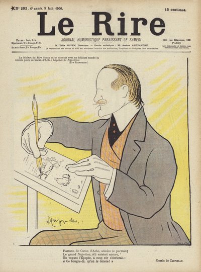 Ilustracja do Le Rire autorstwa after Leonetto Cappiello