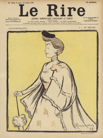 Ilustracja do Le Rire autorstwa after Leonetto Cappiello