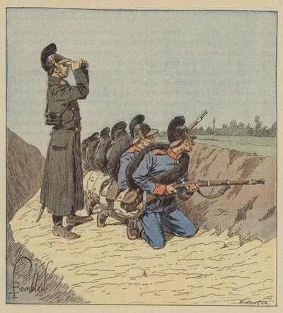 Bawarski w plasterku autorstwa after Louis Charles Bombled