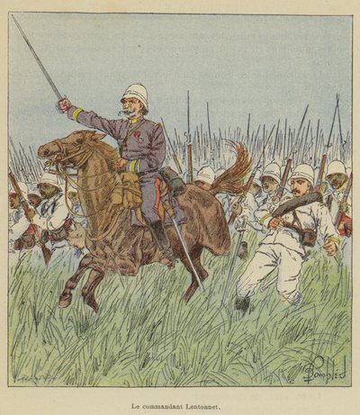 Dowódca Lentonnet autorstwa after Louis Charles Bombled