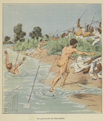 zasadzka Marosakoa autorstwa after Louis Charles Bombled